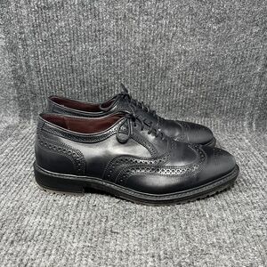 Allen Edmonds McTavish Wingtip Oxfords Black Leather Dress Shoes Mens 10 D